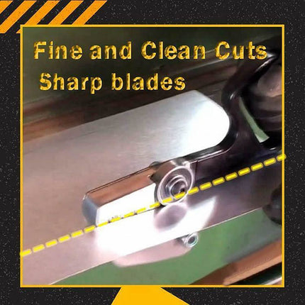 2 Pack Fast Metal Plate Cutter - Zinc Alloy and Steel Manual Sheet Metal Shear - Non-Slip Handle, Portable Handheld Cutting Tool for Aluminium, PVC Board and Thin Iron Sheets