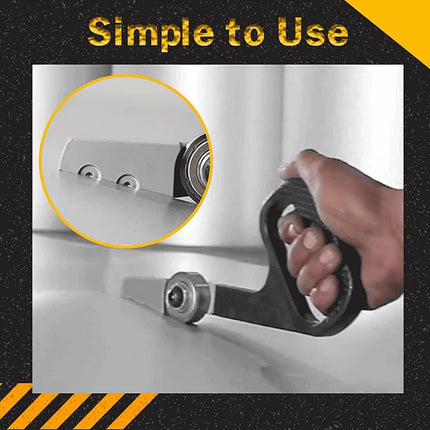 3 Pack Fast Metal Plate Cutter - Zinc Alloy and Steel Manual Sheet Metal Shear - Non-Slip Handle, Portable Handheld Cutting Tool for Aluminium, PVC Board and Thin Iron Sheets