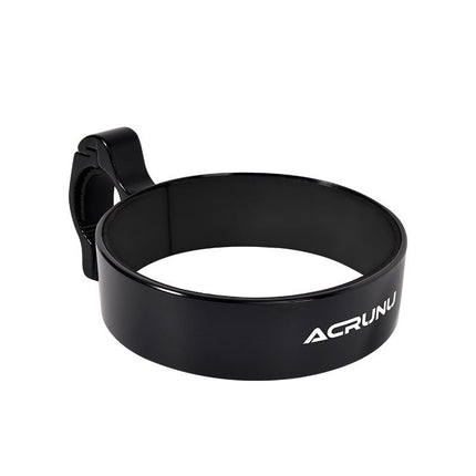 Black Aluminium Alloy Bicycle Cup Holder - Adjustable Handlebar Mount for Coffee Bottles, Universal Drink Rack for E-Bikes Motorcycles Road Bikes