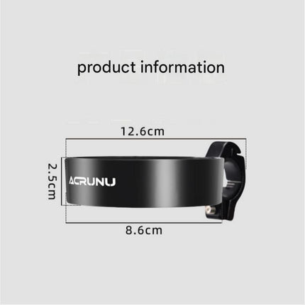 Black Aluminium Alloy Bicycle Cup Holder - Adjustable Handlebar Mount for Coffee Bottles, Universal Drink Rack for E-Bikes Motorcycles Road Bikes