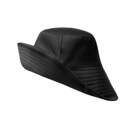 Black Reversible UV Protection Bucket Hat - UPF 50+ Wide Brim Sun Hat, Packable Lightweight Outdoor Fishing Cap for Women Men Travel Beach Hiking