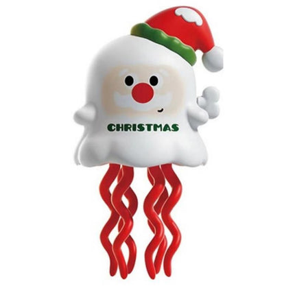 Santa Claus design Wind Up Dancing Toy - Halloween and Christmas ABS Plastic Twist Action Figure - Battery Free Spinning and Walking Motion for Party Favors and Holiday Decor