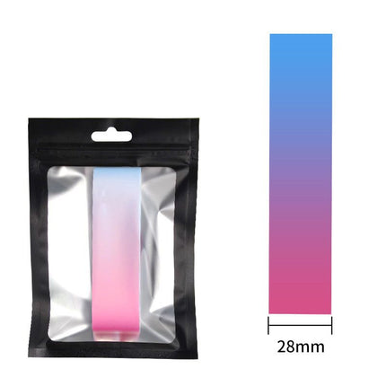Pickleball Paddle Edge Guard Tape - Pink Blue gradient Protective Trim Strip, Flexible Adhesive Paddle Edge Protector for Scratch Resistance, Decorative Wear Guard