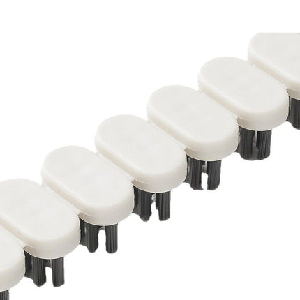2-Pack Bendable Crevice Cleaning Brush Set - Flexible U-Shaped Faucet and Gap Brush - Dense Soft Bristles, Multi-Surface Use for Kitchen Sink and Bathroom Tile Grout