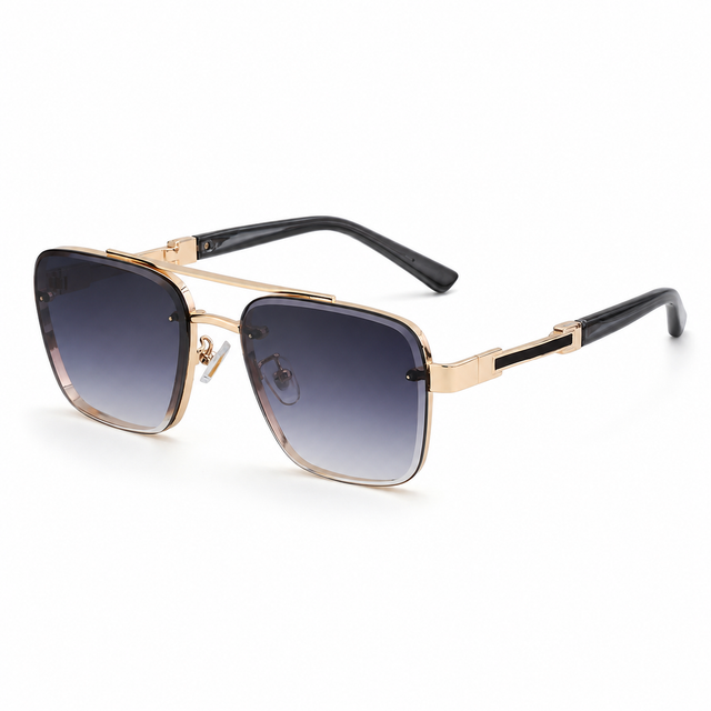 Men's Metal Frame Sunglasses Everyday Wear V888-ELOSUNG90002
