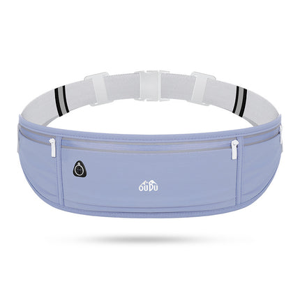 Dark blue Adjustable Running Belt - Fits Large Phones, Reflective, Earphone Port