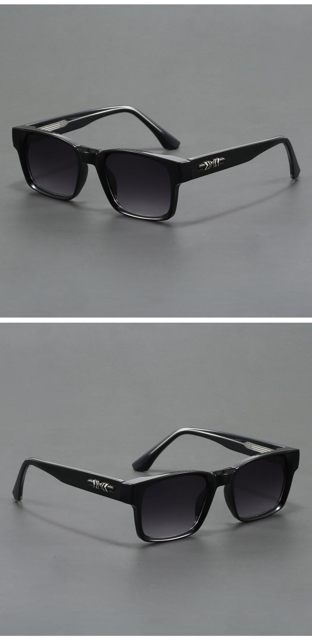 Black Trendy Oversized Lightweight Blue Light Blocking Sunglasses for Men – product detail