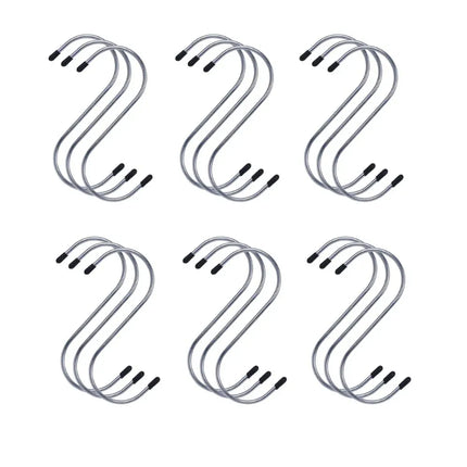 18 Pcs Multipurpose Durable Utility S Hooks for Hanging