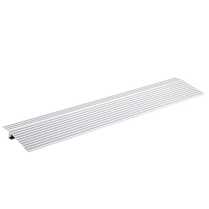 Door Threshold Ramp, 1" Rise, 800 lbs Load Capacity, Door Ramp for Wheelchairs, Aluminum Threshold Ramp for Doorways, Adjustable Modular Threshold Ramp for Wheelchairs, Scooters, Power Chairs