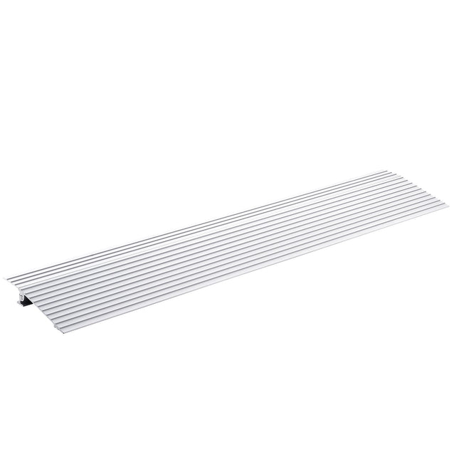 Door Threshold Ramp 1 Rise 800 lbs Load Capacity Door Ramp for Wheelchairs Aluminum Threshold