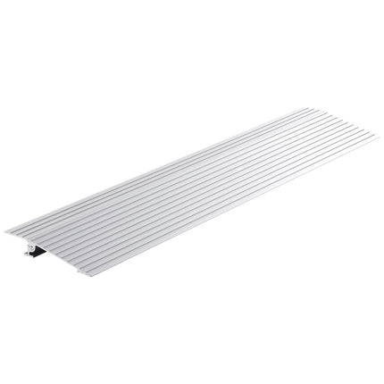 Door Threshold Ramp, 1" Rise, 800 lbs Load Capacity, Door Ramp for Wheelchairs, Aluminum Threshold Ramp for Doorways, Adjustable Modular Threshold Ramp for Wheelchairs, Scooters, Power Chairs