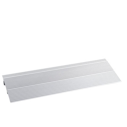 Door Threshold Ramp, 2" Rise, 800 lbs Load Capacity, Door Ramp for Wheelchairs, Aluminum Threshold Ramp for Doorways, Adjustable Modular Threshold Ramp for Wheelchairs, Scooters, Power Chairs