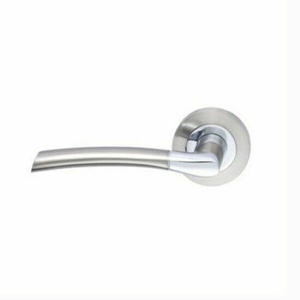 10013.R.BN/CP | 10013RBNCP Futura Luxe Door Handle Half Set Right Hand BN/CP | Zanda Architectural