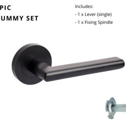 10023.D.BLK | Epic Dummy - Non-Handed | Zanda Architectural