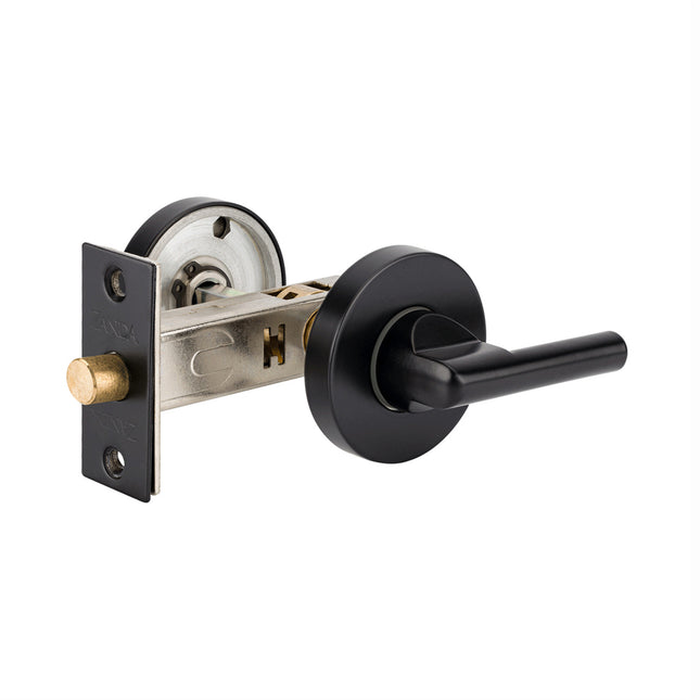 Disabled Privacy Turn and Release 60mm Backset Matt Black 10421.BLK Zanda | Decorus Hardware