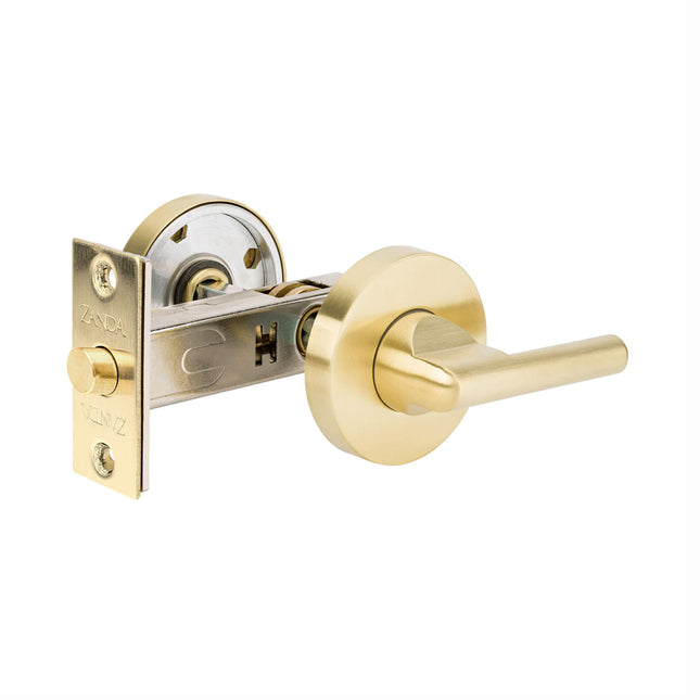 Disabled Privacy Turn and Release 60mm Backset Satin Brass 10421.SB Zanda | Decorus Hardware
