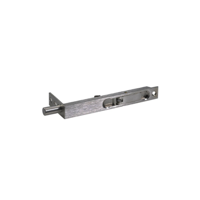 Economy Flush Bolt Solid Brass 152x19mm Brushed Nickel 10423.BN Zanda | Decorus Hardware