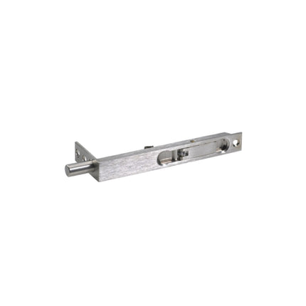 Economy Flush Bolt Solid Brass 152x19mm Satin Chrome 10423.SC Zanda | Decorus Hardware