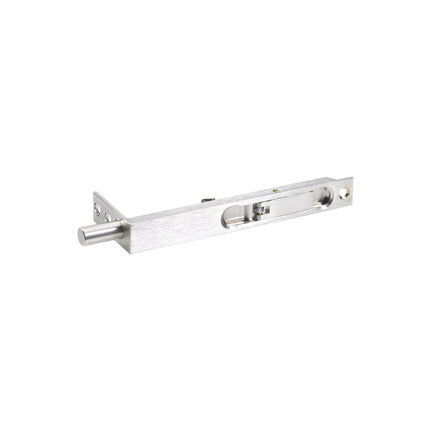 Flush Bolt 200mm Satin Chrome 10424.SC Zanda | Decorus Hardware