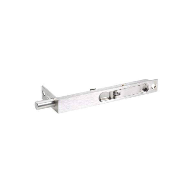 Flush Bolt 200mm Satin Chrome 10424.SC Zanda | Decorus Hardware