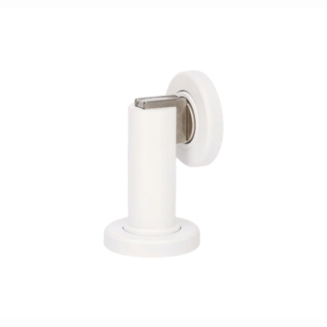 10500.WHT | Habitat Magnetic Door Stop Floor Mount 75mm White | Zanda Architectural
