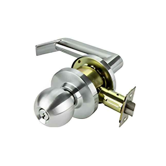 11028.SC | Phoenix Entrance Knob/Lever 70mm Satin Chrome | Zanda Architectural