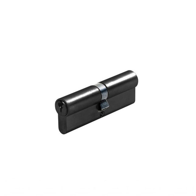 Euro Double Cylinder 5 Pin (Key/Key) Keyed Alike 60mm Matt Black 1121.KA.BLK Zanda | Decorus Hardware