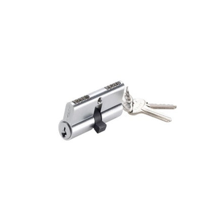 Lazy Cam Euro Double Cylinder 60mm Keyed to Differ Satin Chrome 1127.SC Zanda | Decorus Hardware