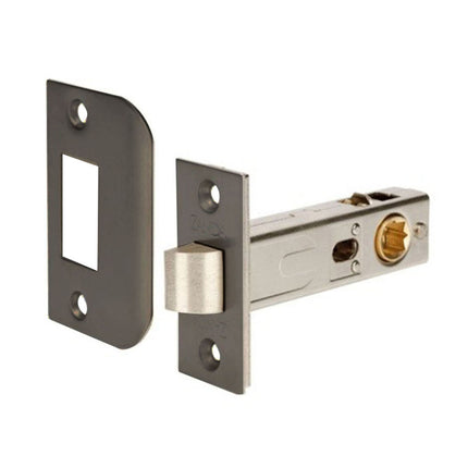 Tubular Latch 60mm Backset Graphite Nickel 1131.GN Zanda | Decorus Hardware