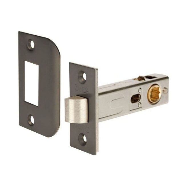 Tubular Latch 60mm Backset Graphite Nickel 1131.GN Zanda | Decorus Hardware