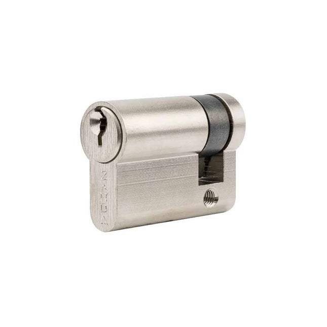 Euro Single Cylinder Key Brushed Nickel 30mm 1133BN Zanda | Decorus Hardware