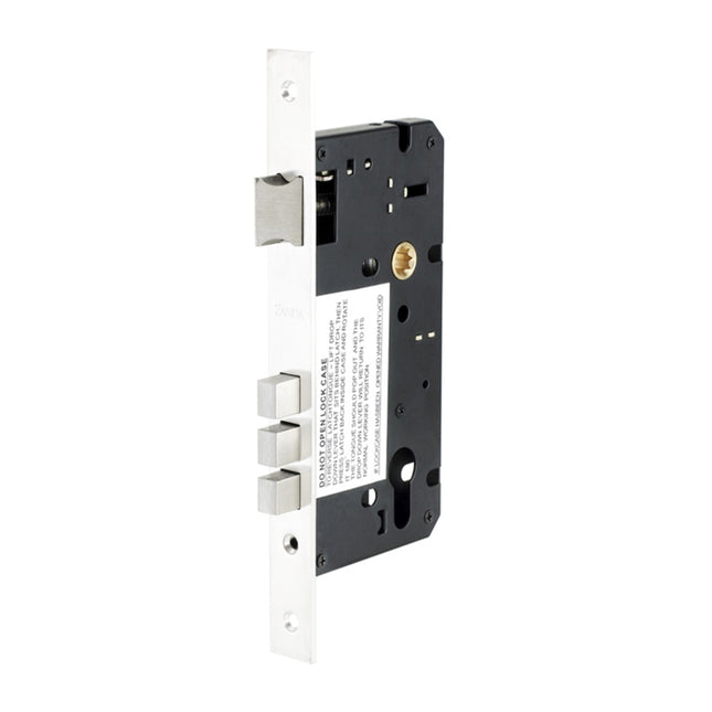 1143.WHT | Euro Mortice Lock 60mm White | Zanda Architectural
