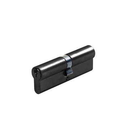 1147.BLK | Euro Double Cylinder 5 Pin (Key/Key) Keyed to Differ 70mm Matt Black | Zanda Architectural