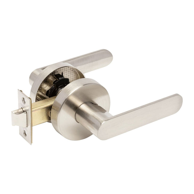 Sceptre Door Handle Lever Passage Set Brushed Nickel 11500.BN Zanda | Decorus Hardware