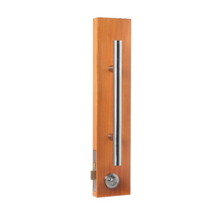 1150.BN | Round Roller Lock Kit w/ Single Cylinder (Key/Turn) Brushed Nickel | Zanda Architectural