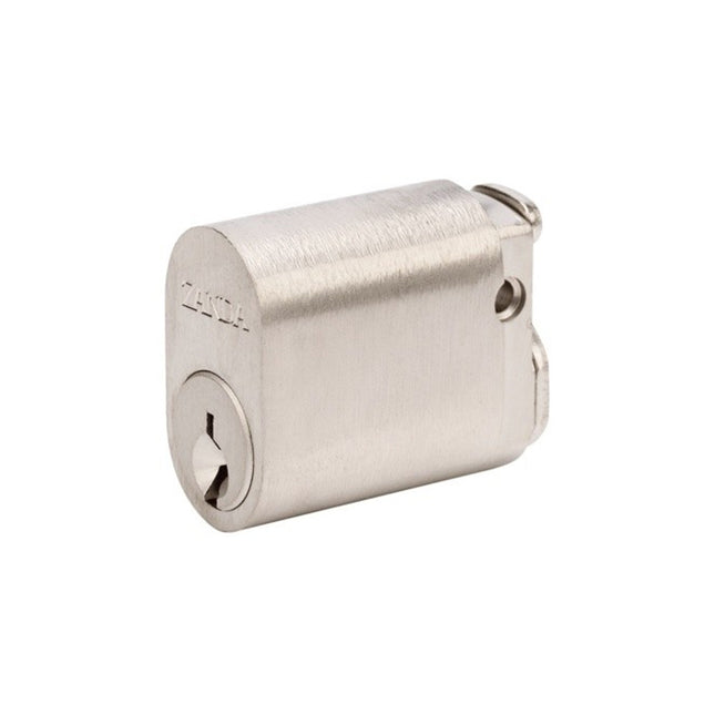 Oval Cylinder 6 Pin Brushed Nickel 1160.BN Zanda | Decorus Hardware