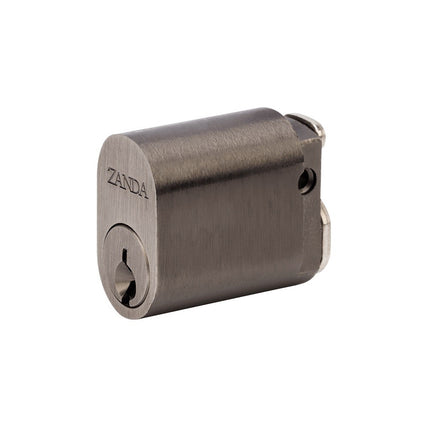 1160.GN | Oval Cylinder 6 Pin Graphite Nickel | Zanda Architectural
