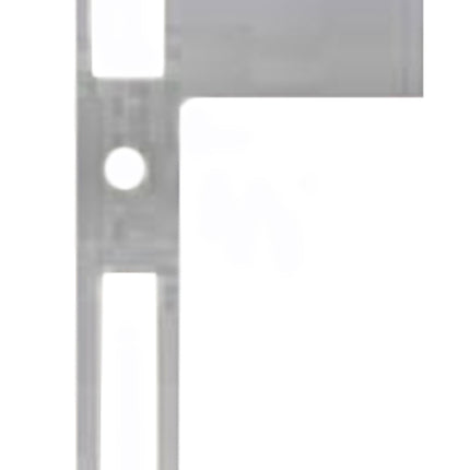1187LSS Extended Strike Plate Left Hand Satin Stainless Steel 86mm Zanda | Decorus Hardware