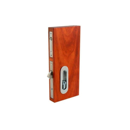 1188.GN | Oval Style Sliding Door Euro Lock Kit Graphite Nickel | Zanda Architectural