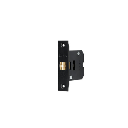 Adjustable Heavy Duty Roller Mortice Catch Matt Black 1195.BLK Zanda | Decorus Hardware