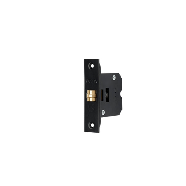Adjustable Heavy Duty Roller Mortice Catch Matt Black 1195.BLK Zanda | Decorus Hardware