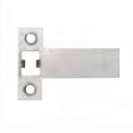 Extended Strike Plate Satin Stainless Steel 98mm 1209SS  Zanda | Decorus Hardware