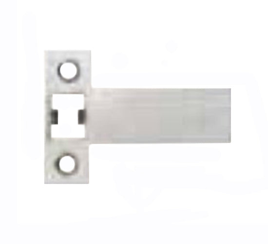 Extended Strike Plate Satin Stainless Steel 98mm 1209SS  Zanda | Decorus Hardware