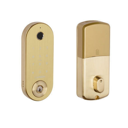 1320.SB | Stealth Smart Lock Deadbolt 60mm Satin Brass | Zanda Architectural