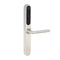 Zanda Door Lock | Commercial & Residential Lock Hardware | Stealth Smart Lock Longplates with 60mm Backset Brushed Nickel 1326.BN