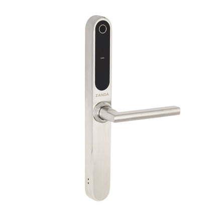 1326.BN | Stealth Smart Lock Longplates with 60mm Backset Brushed Nickel | Zanda Architectural