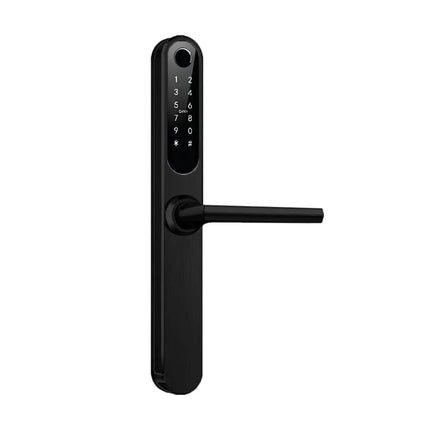 1327.BLK | Stealth Smart Lock Electronic Longplate 60mm Backset Tubular Latch Matt Black | Zanda Architectural