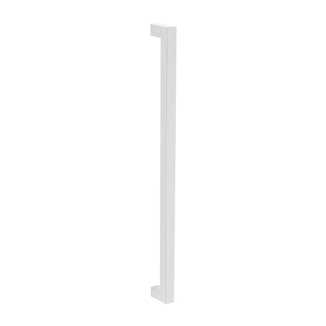 Toorak Door Pull Handle Back to Back 625mm White 13505.BB.WHT Zanda | Decorus Hardware