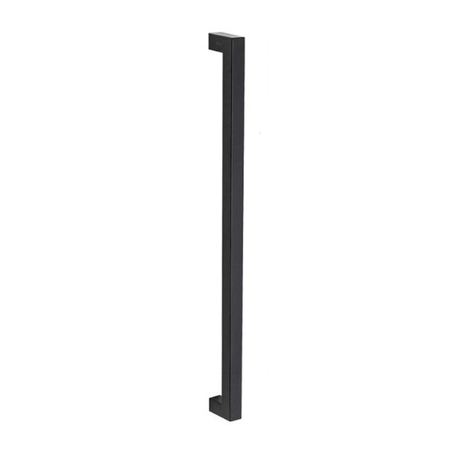 Toorak Door Pull Handle Face Fix 625mm Matt Black 13505.FF.BLK Zanda | Decorus Hardware