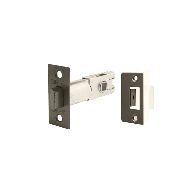 Latch for Integrated Privacy Set 60mm Backset Graphite Nickel 1358.GN Zanda | Decorus Hardware